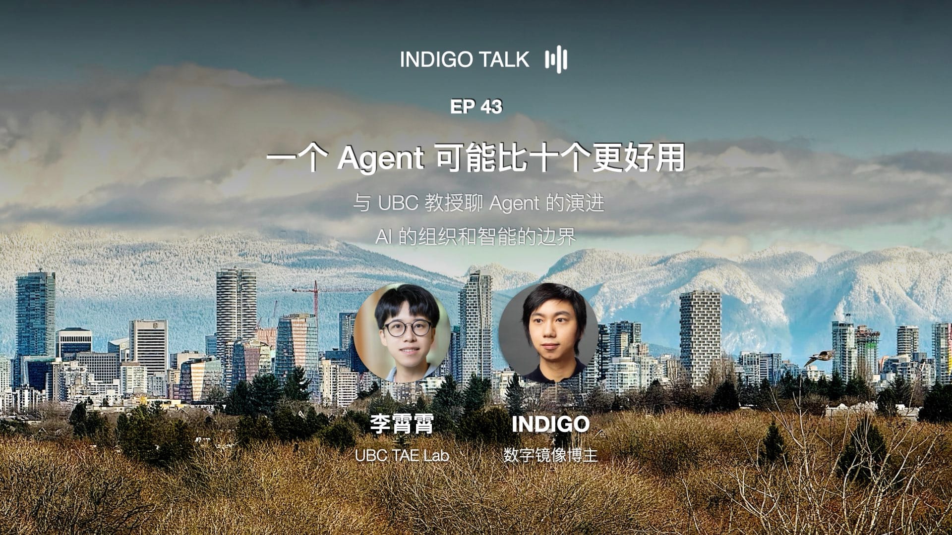 INDIGO TALK / 一个 Agent 可能比十个更好用 - EP43